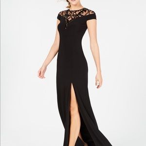 Sequin Jersey gown